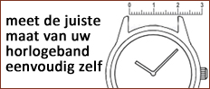 Meet uw horlogeband maat!
