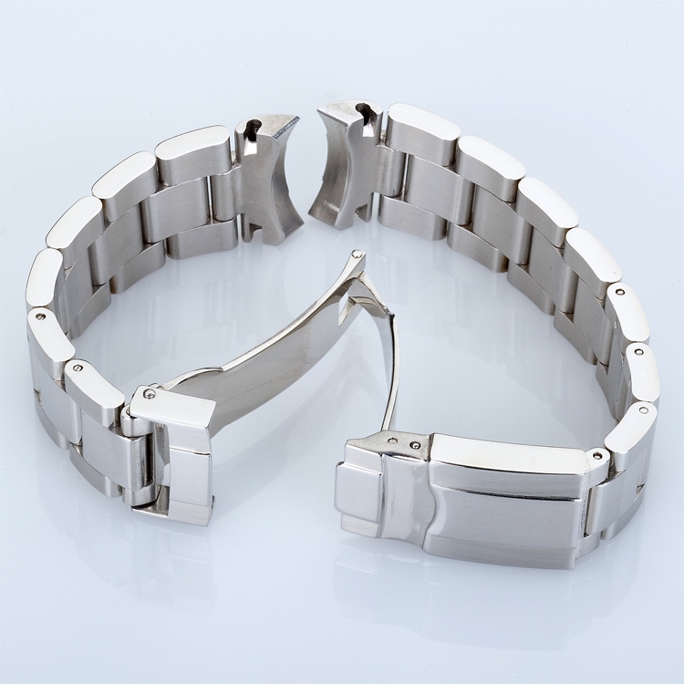 Oyster Horlogeband 'type Rolex' Roestvrij Staal