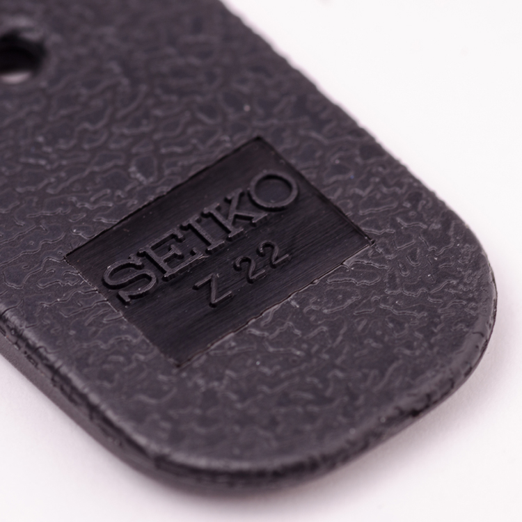 Seiko Z22 Duikhorloge Horlogeband Zwart Rubber - 22mm