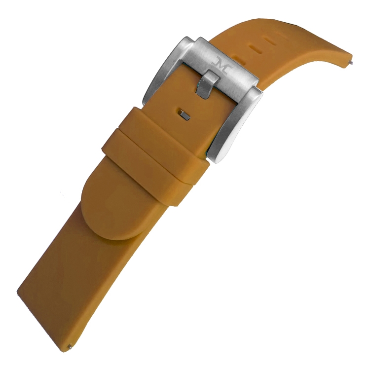 Marc Coblen TW Steel Silicone Horlogeband Camel 22mm