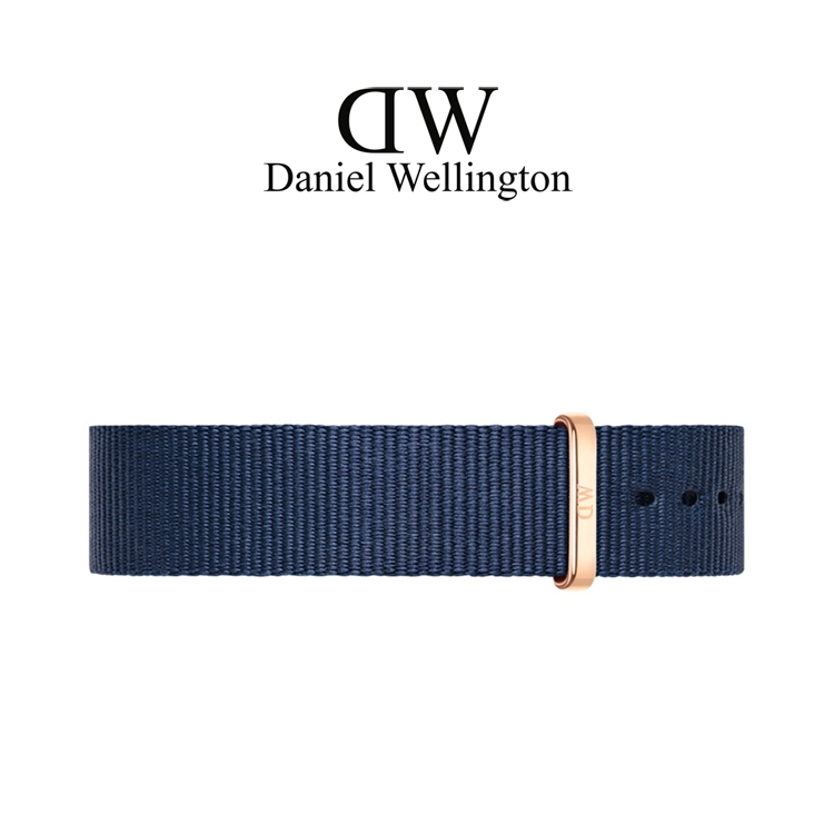Daniel Wellington 18mm Classic Bayswater NATO Horlogebandje Rose Gesp