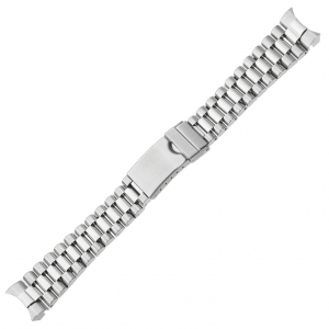 President Horlogeband 'type Rolex' Roestvrij Staal 20mm