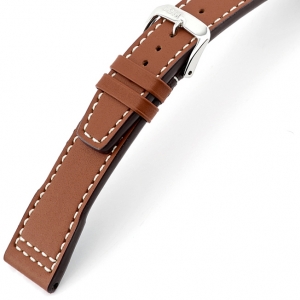 Rios Blizzard Horlogebandje voor IWC Kalfsleer Cognac