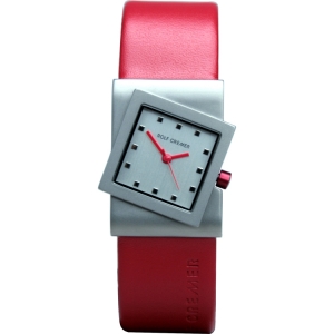 Rolf Cremer Turn 492059 Horlogeband Rood Leer 22mm