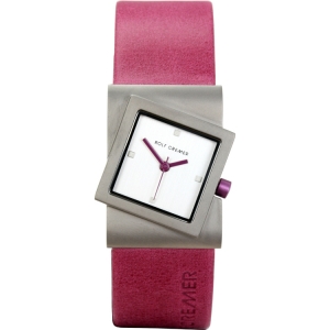 Rolf Cremer Turn 492360 Horlogeband Roze Leer 22mm