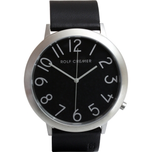 Rolf Cremer Jumbo II 495113 Horlogeband Zwart Leer 24mm 