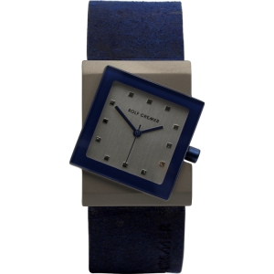 Rolf Cremer Big Turn 503403 Horlogeband Donker Blauw Leer 26mm