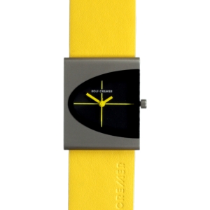 Rolf Cremer Arch 505309 Horlogeband Geel Leer 24mm 