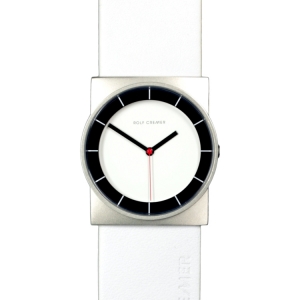 Rolf Cremer Concepta 505605 Horlogeband Wit Leer 26mm