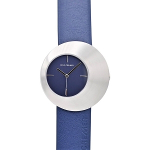 Rolf Cremer Eclips 505904 Horlogeband Blauw Leer 20mm