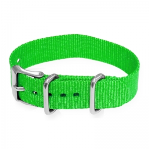 Lichtgroen ZULU NATO Nylon Horlogeband SMALL - 16mm