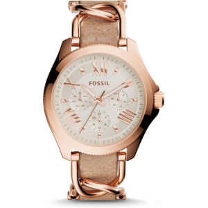 Fossil AM4620 Horlogeband Beige Leer  