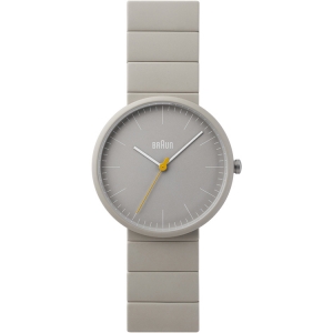 Braun BN0171GYGYG Horlogeband Grijs Keramiek
