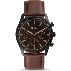 Fossil BQ2457 Horlogeband Bruin Leer