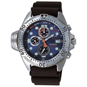 Citizen Promaster AY5000-05L Horlogeband Zwart - 20mm