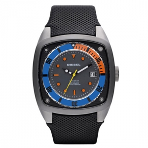 Diesel DZ1490 Horlogeband Zwart Leer 