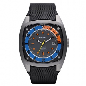 Diesel DZ1490 Horlogeband Zwart Leer 