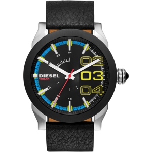 Diesel DZ1677 Horlogeband Zwart Leer