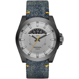 Diesel DZ1689 Horlogeband Denim Blauw Leer 