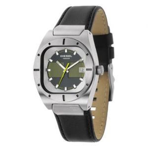 Diesel DZ4113 Horlogeband Zwart Leer