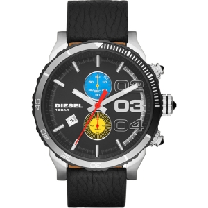 Diesel DZ4331 Horlogeband Zwart Leer 