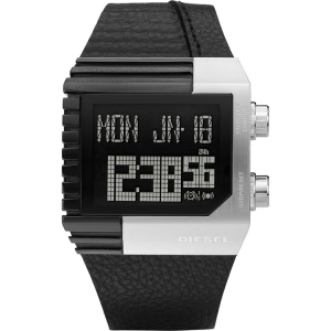 Diesel DZ7184 Horlogeband Zwart Leer 