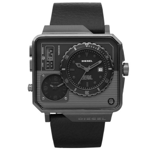 Diesel DZ7241 Horlogeband Zwart Leer