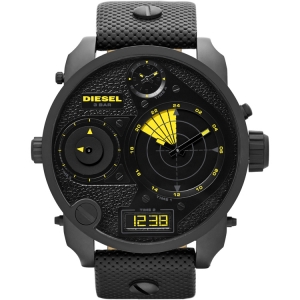 Diesel DZ7296 Horlogeband Zwart Leer 