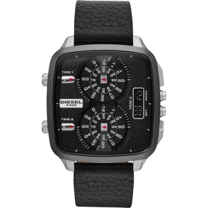 Diesel DZ7302 Horlogeband Zwart Leer