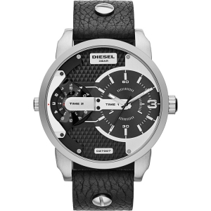 Diesel DZ7307 Horlogeband Zwart Leer
