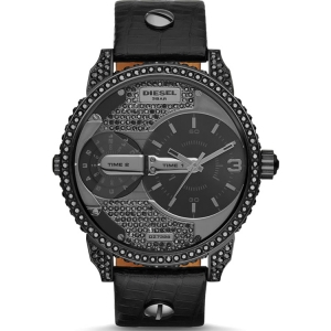 Diesel DZ7328 Horlogeband Zwart Leer 