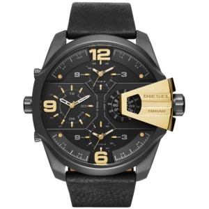 Diesel DZ7377 Horlogeband Zwart Leer 