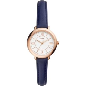 Fossil Jaqcueline Mini ES4410 Horlogeband Blauw Leer