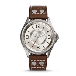 Fossil FS4936 Horlogeband Bruin Leer 