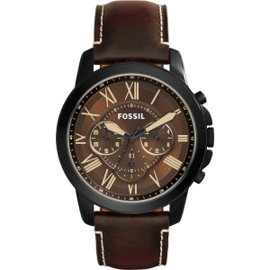 Fossil FS5088 Horlogeband Bruin Leer 