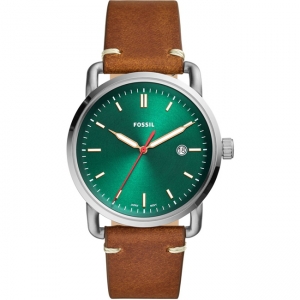 Fossil Commuter FS5540 Horlogeband Bruin Leer