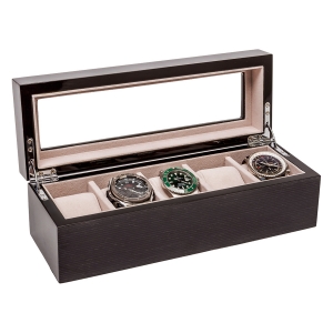La Royale Lungo Horlogebox met Venster - 5 horloges