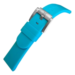 Marc Coblen / TW Steel Silicone Horlogeband Turquoise 22mm