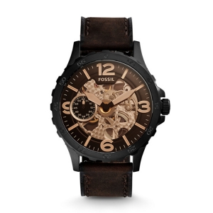 Fossil ME3127 Horlogeband Bruin Leer  