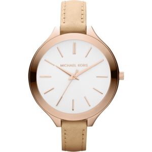 Michael Kors MK2284 Horlogeband Beige Leer  