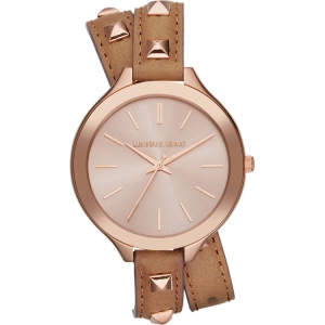 Michael Kors MK2299 Horlogeband Bruin Leer 