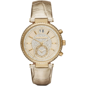 Michael Kors MK2444 Horlogeband Goud Leer 