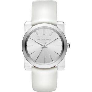 Michael Kors MK2482 Horlogeband Wit Leer 
