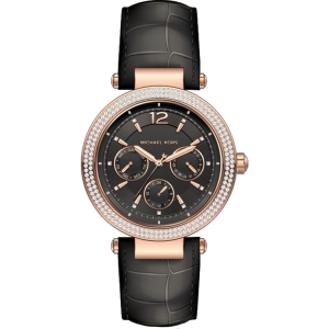 Michael Kors MK2547 Horlogeband Zwart Leer