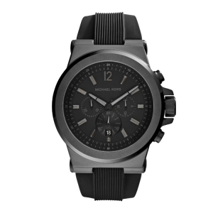 Michael Kors MK8152  Horlogeband Zwart Rubber