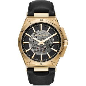 Michael Kors MK9031 Horlogeband Zwart Leer 