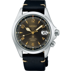 Seiko Prospex Horlogeband SPB209 Zwart Leer 20mm