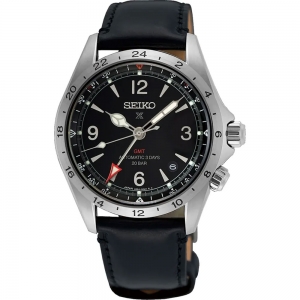 Seiko Prospex Alpinist GMT Horlogeband SPB379 Zwart Leer 20mm