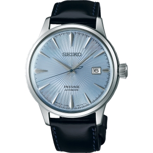 Seiko Presage Automatic Horlogeband SRPB43 Zwart Leer 