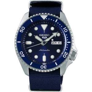 Seiko 5 Sports Horlogeband SRPD51 Blauw Nato 22mm